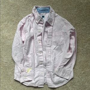 Janie and Jack Classic Pink Button-Down Shirt. Size 4T